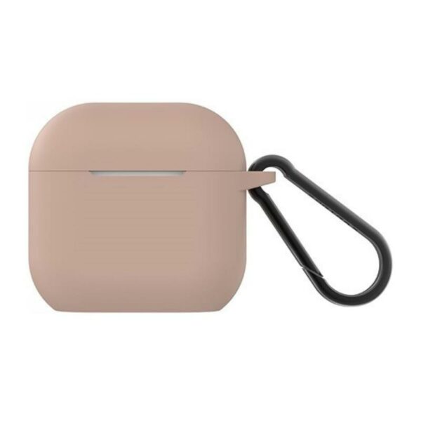 Θήκη Σιλικόνης Devia Apple AirPods 4 Naked Καφέ