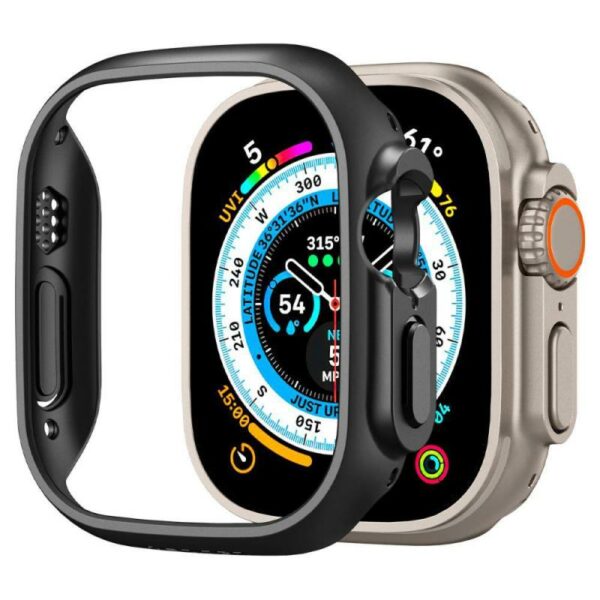 Θήκη PC Spigen Thin Fit Apple Watch Ultra 49mm Μαύρο