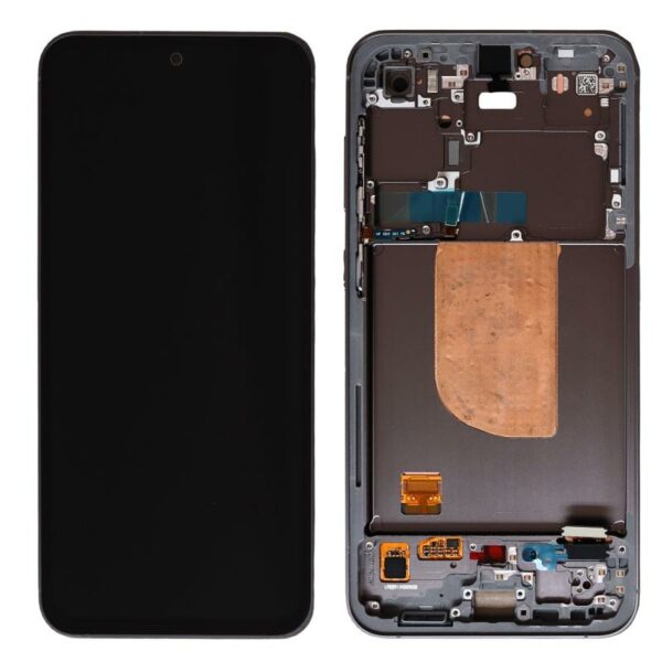 Οθόνη με Touch Screen & Μπροστινή Πρόσοψη Samsung S711B Galaxy S23 FE Γκρι (Original)