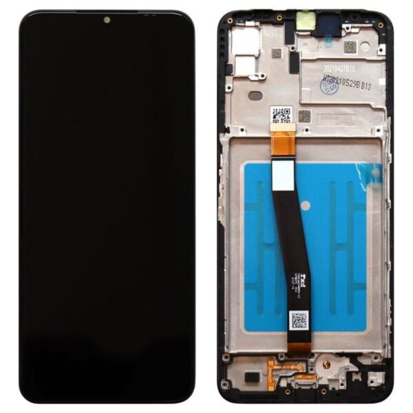 Οθόνη με Touch Screen & Μπροστινή Πρόσοψη Samsung A226B Galaxy A22 5G Μαύρο (Original)