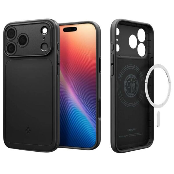 Θήκη TPU Spigen Thin Fit Magsafe Apple iPhone 17 Pro Μαύρο