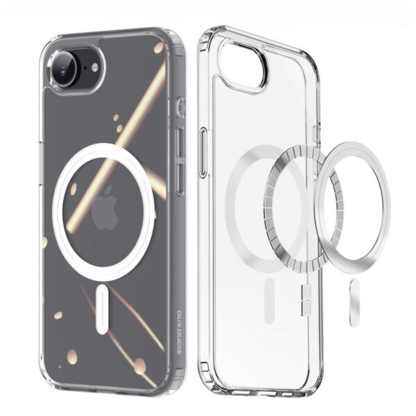 Θήκη TPU & PC Dux Ducis Clin Magnetic MagSafe Apple iPhone 16e Διάφανο