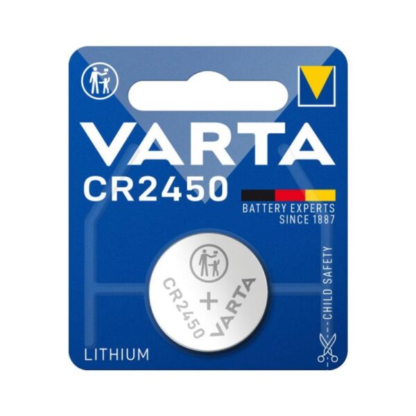 Lithium Button Cells Varta CR2450 (1 τεμ)