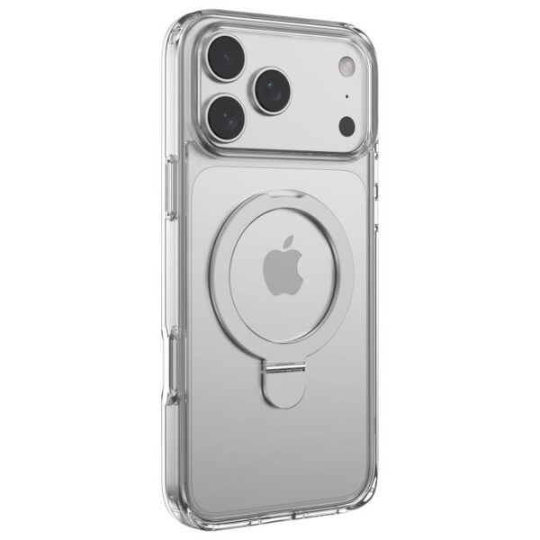 Θήκη TPU & PC Shock Proof Devia Magnetic Apple iPhone 17 Pro Max Clean με Stand Διάφανο