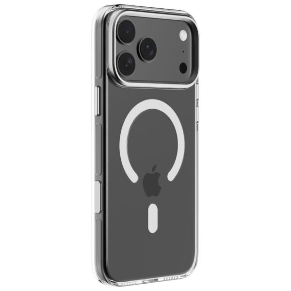 Θήκη PC Shock Proof Devia Magnetic Apple iPhone 17 Pro Built-in Touch Crystal Διάφανο