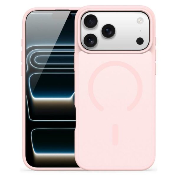 Θήκη TPU & PC Dux Ducis Yind Magnetic MagSafe Apple iPhone 17 Pro Max (Open Ring Version) Ροζ