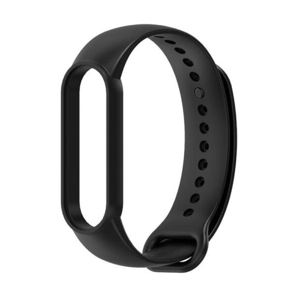 Λουράκι Xiaomi Mi Band 4/ Mi Band 5/ Mi Band 6 Μαύρο (Ασυσκεύαστο)