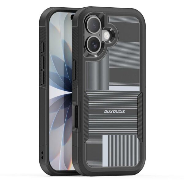 Θήκη TPU & PC Dux Ducis Shld Apple iPhone 17 Umbra Pattern Μαύρο