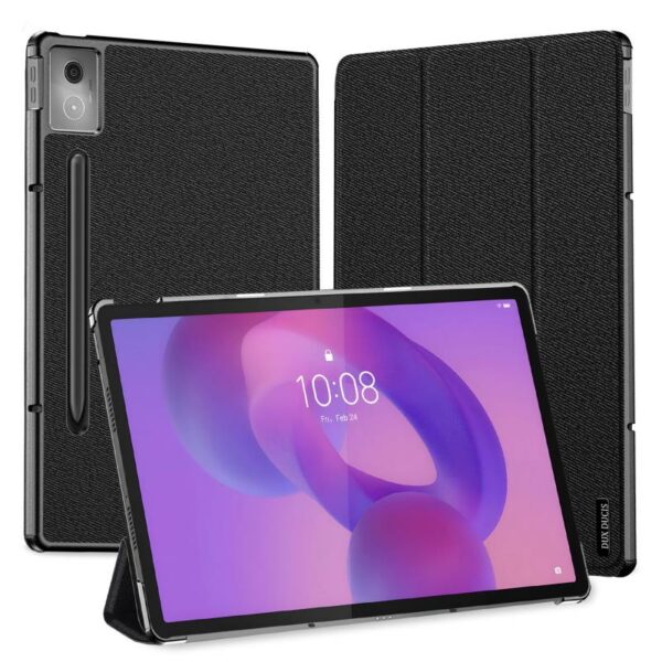 Θήκη TPU Flip Shock Proof Dux Ducis Domo Lenovo Idea Tab Pro 12.7" Μαύρο