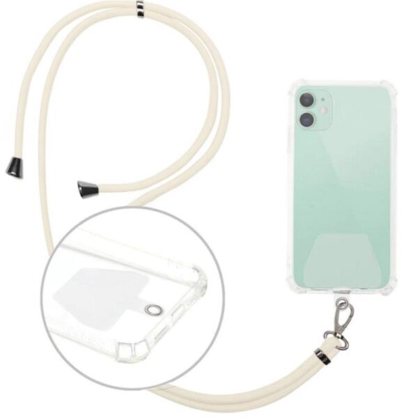 Universal Λουράκι Λαιμού inos για Κινητά Μπεζ